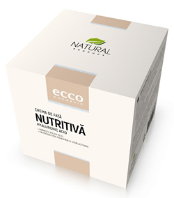 Nourishing face cream ECCO with Hyaluronic acid